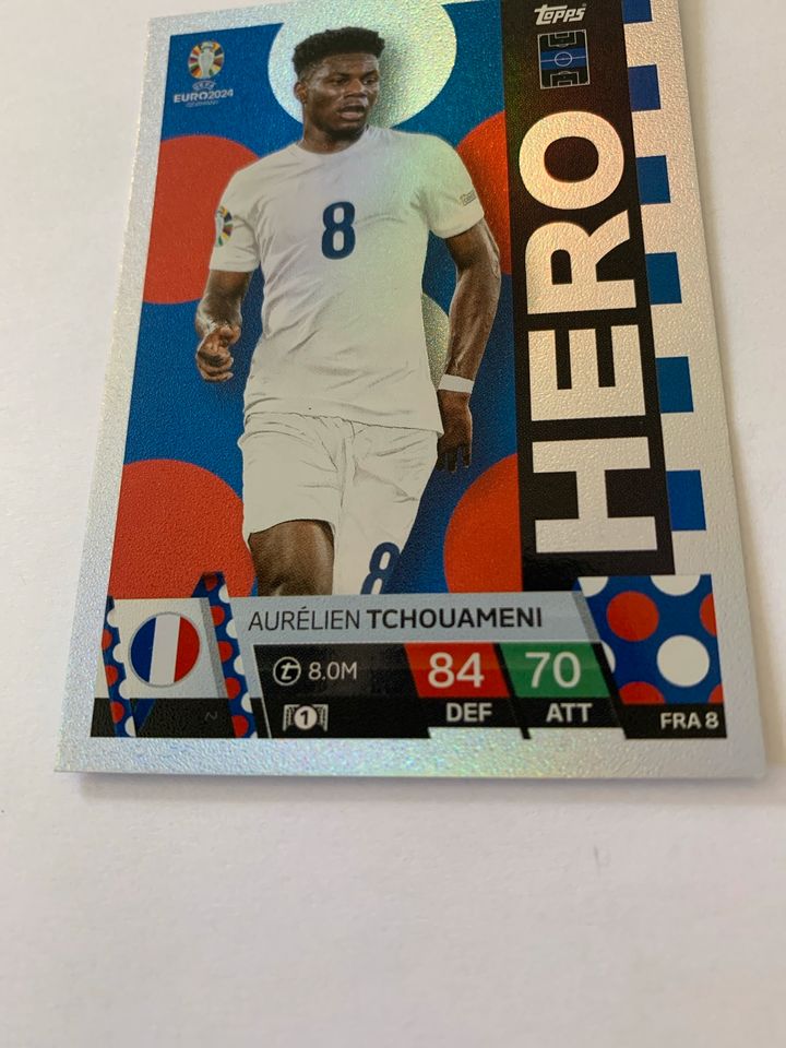 Match Attax Fussballkarten Euro 24 France Aurelien Tchouameni in Pförring