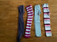 3 tolle Leggings Strick-+Thermo- & 1 Strumpfhose lila Gr. 122/128 Bayern - Freising Vorschau