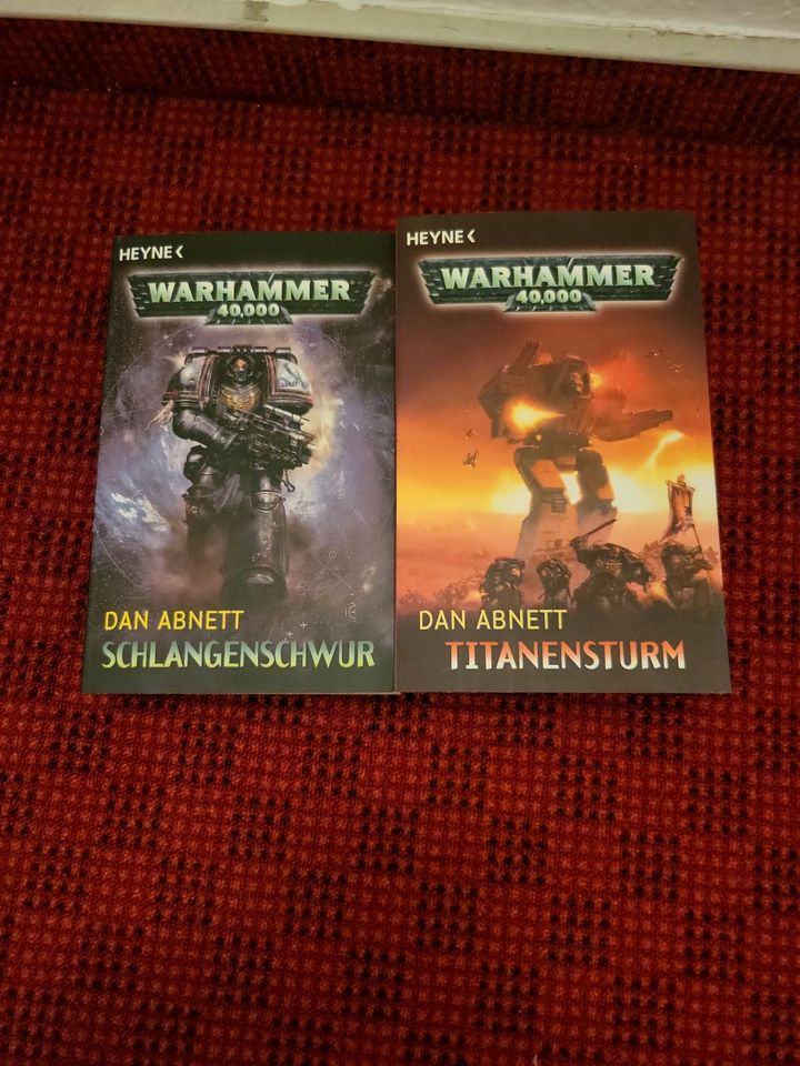 Warhammer 40K 2x Romane von Dan Abnett in Bad Wörishofen