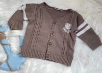 ❤️ Baby Boy Strickjacke | Feetje | beige | Größe 80 Hessen - Rodgau Vorschau