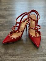 Valentino Pumps, Schuhe, Gr. 37, rot Bayern - Amberg Vorschau
