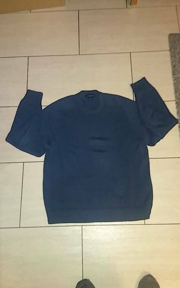 Pullover Pulli blau Gr. M Herrenpullover in Zeitlarn