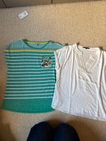 Comma Shirts Gr. 40 Grün Creme Berlin - Köpenick Vorschau