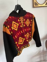 Vintage Pullover cropped bunt mit Kapuze Friedrichshain-Kreuzberg - Kreuzberg Vorschau