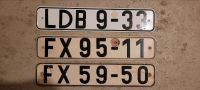 DDR Kennzeichen Nummernschild Oldtimer Ostalgie Wartburg Trabant Thüringen - Erfurt Vorschau