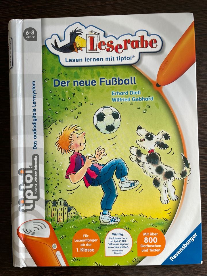 Leserabe tiptoi der neue Fußball in Wunstorf