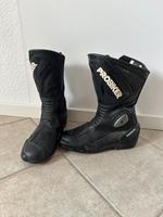 Pro Biker 41 Motorradschuhe, Stiefel schwarz Leder  Damen Leipzig - Mölkau Vorschau