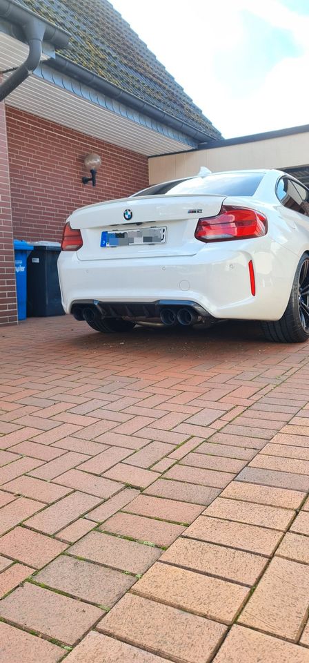 Endrohre Set Für BMW M2 M3 F80 95mm Performance Auspuffblende 