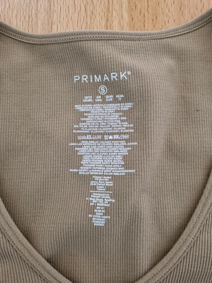 Crop Shirt von Primark in Gr. S in Losheim am See