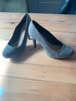 Justfab high heel 6 1/2 / 37 grau Sachsen - Radebeul Vorschau