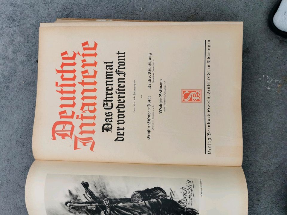 Deutsche Infanterie "Das Ehrenmal der vordersten Front" von 1939 in Beckum