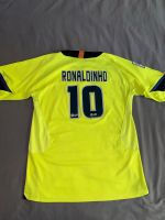 Ronaldinho Trikot Gr. L | Barcelona Neon Gelb Away Jersey Barca Innenstadt - Köln Altstadt Vorschau