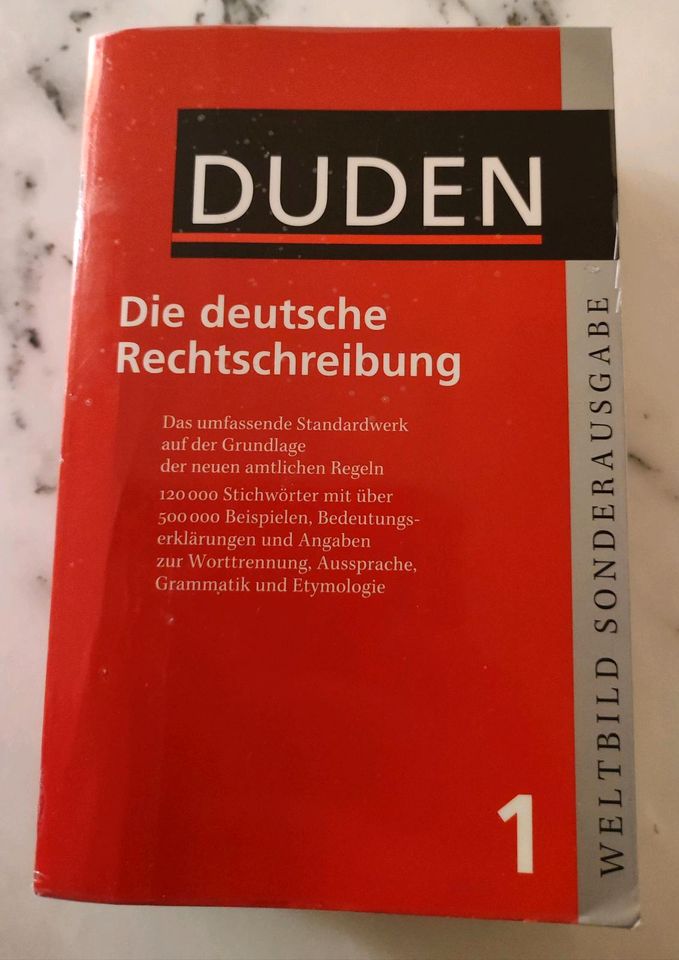 DUDEN "Die deutsche Rechtschreibung" in Schenefeld