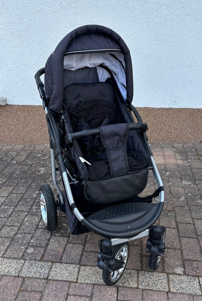 Kinderwagen von Bergsteiger, Modell Capri in Birx