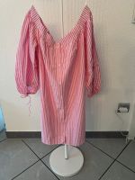 Zara  Carmenbluse /longbluse rosa weiß gr L Nordrhein-Westfalen - Willich Vorschau