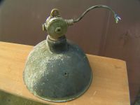 Emaille Lampe Industrielampe Vintage Loft Fabrik alt rostig Sachsen-Anhalt - Genthin Vorschau