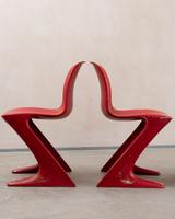 Stuhl Ernst Moeckl Rot 60er 70er DDR Retro Vintage Mid Century Leipzig - Plagwitz Vorschau