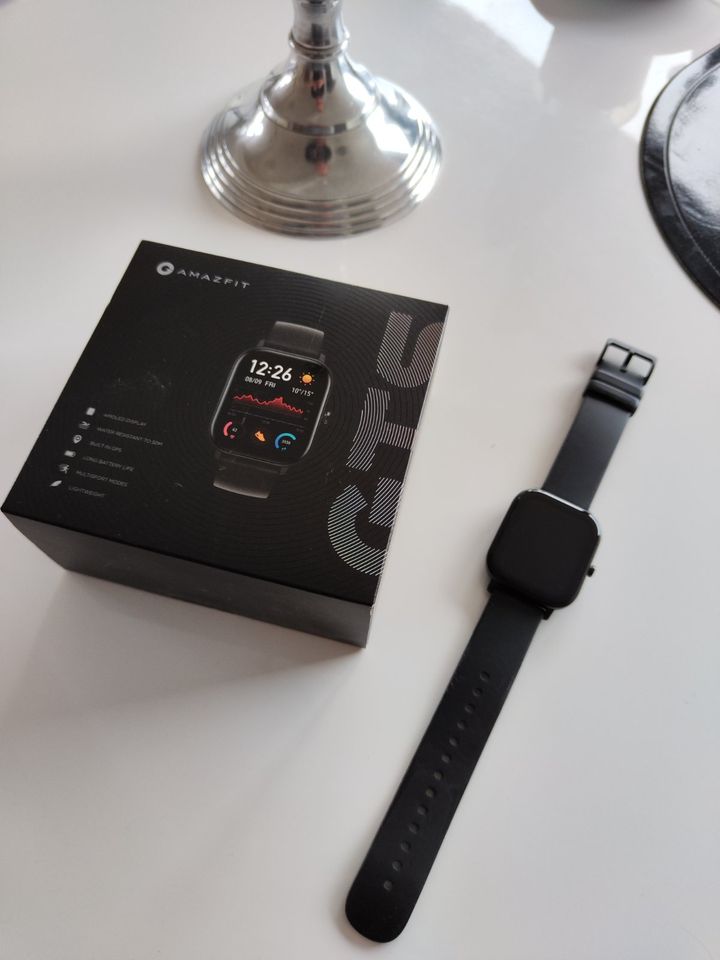 AMAZFIT GTS Smartwatch Armbanduhr Uhr schwarz in OVP in Lüneburg