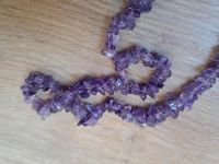 Wunderschöne Amethystkette Amethyst poliert 24 cm Bayern - Starnberg Vorschau