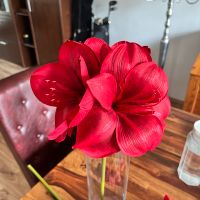 Kunstblume xxl Orchidee Bordeaux rot künstliche Blume Hamburg-Nord - Hamburg Langenhorn Vorschau