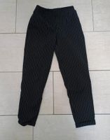 Damen Hose Stoffhose XS 34 schwarz weiß gestreift Sommer Chino Schleswig-Holstein - Neumünster Vorschau