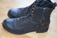Geox Respira gefütterte Stiefeletten Boots schwarz Leder 42(41,5) Nordrhein-Westfalen - Meerbusch Vorschau