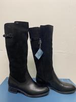 ♥️ Lederstiefel NEU nie getragen Marke Geox schwarz Gr 40 Düsseldorf - Derendorf Vorschau