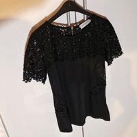 Elegantes Damen-Top mit Spitze - Größe L - Schwarz Bayern - Emmering Vorschau