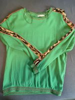 Geisha Bluse Sweater Grün Leo Gr L eher M Dortmund - Mengede Vorschau