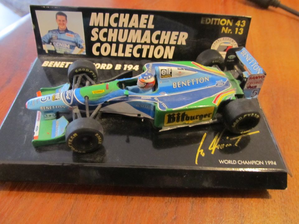 Michael Schumacher 1:43 Benetton Ford B194 Editon43 Nr.13 in Seligenstadt