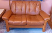 Echt Leder Sofa, 2er-Sitzer, Stressless-„Windsor“, wenig benutzt Bayern - Moorenweis Vorschau