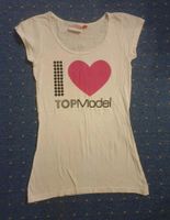 Top Model Oberteil T-Shirt Top I Love Topmodel Herz Größe S 36 Niedersachsen - Schwanewede Vorschau