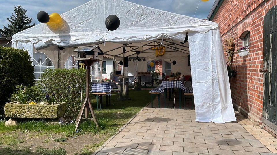 Partyzelt MIETEN 5x10m Festzelt Pavillon in Schönhausen (Elbe)