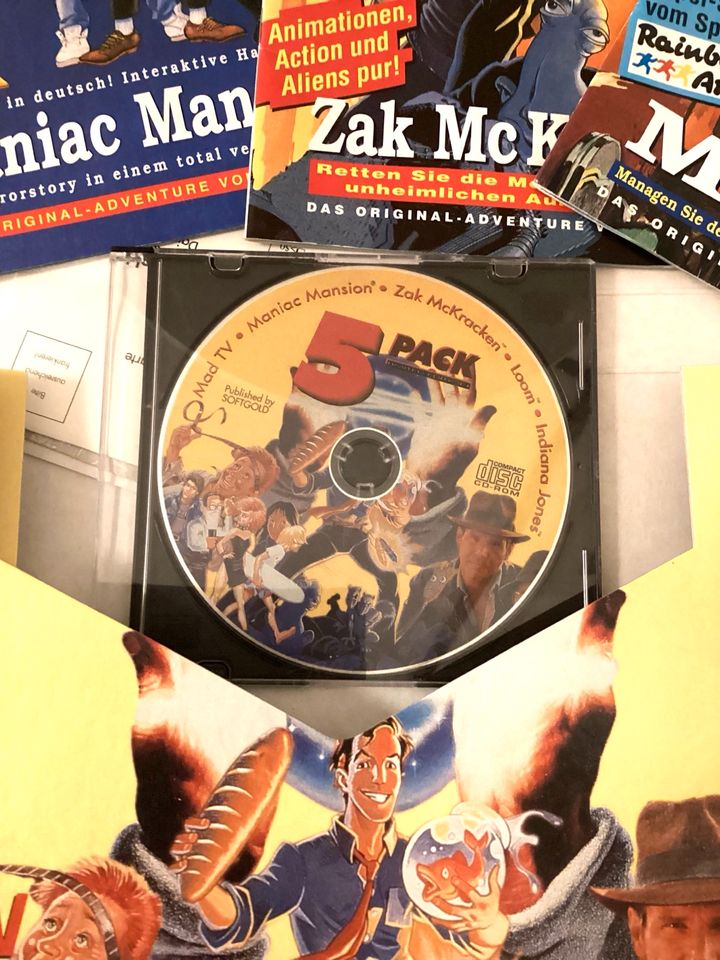 5 Pack Limited Edition - Softgold Sammlerbox - Disketten Spiele in Lübbecke 