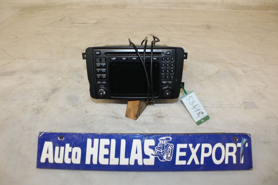 Mercedes W203 Radio CD Navi A1638203689 7612001522 (53418) in Forst