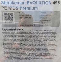 Wohnwagen Sterckeman Evolution PE496 Kids Premium Bayern - Burtenbach Vorschau