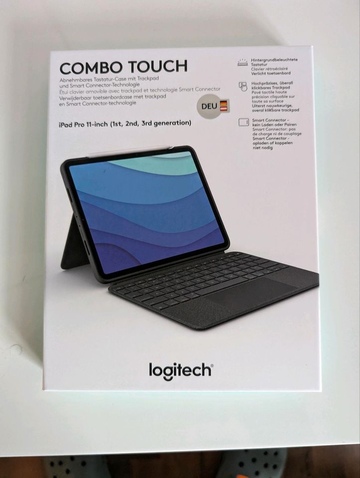 iPad pro M1 128GB mit Logitech Tastatur und esr hülle in Frechen
