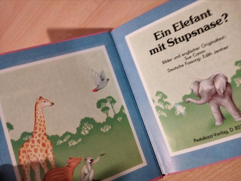 Ein Elefant mit Stupsnase , Pestalozzi Kinderbuch 1991 in Ellingen