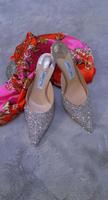Damen Pantoletten“Jimmy Choo"Echt  Leder,Gr 40 , Neu mit Karton! Baden-Württemberg - Karlsruhe Vorschau