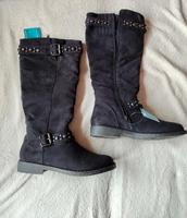 Neue Graceland Stiefel Schwarz Größe 39 mit Nieten Hessen - Eschwege Vorschau