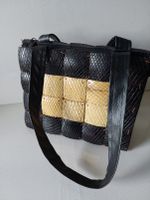 Damen Handtasche, afrikanische Handmade, Voll Holz + Leder,UNIKAT Niedersachsen - Wulfsen Vorschau