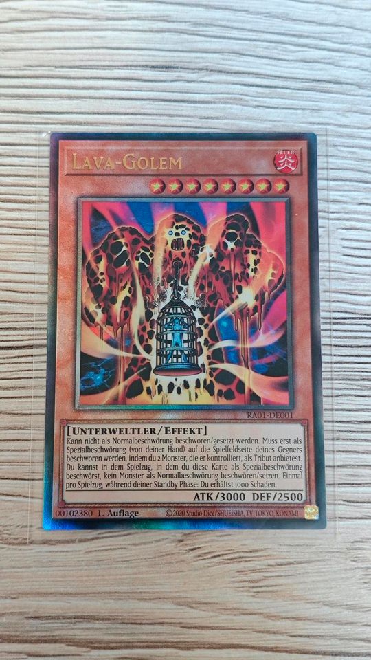 Lava-Golem | Collectors Rare | RA01-DE001 | 1.Auflage | YUGIOH in Vettweiß