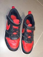 Nike Schuhe 34 Sneaker Turnschuhe rot schwarz Court BOROUGH LOW Bayern - Hohenpeißenberg Vorschau