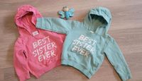 Pullover Hoodie Zwillinge 86 rosa und 92 blau Best Sister Rheinland-Pfalz - Rheinbreitbach Vorschau