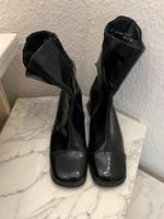 Rieker Steifel Lackstiefel Gr. 41 schwarz Nordrhein-Westfalen - Unna Vorschau