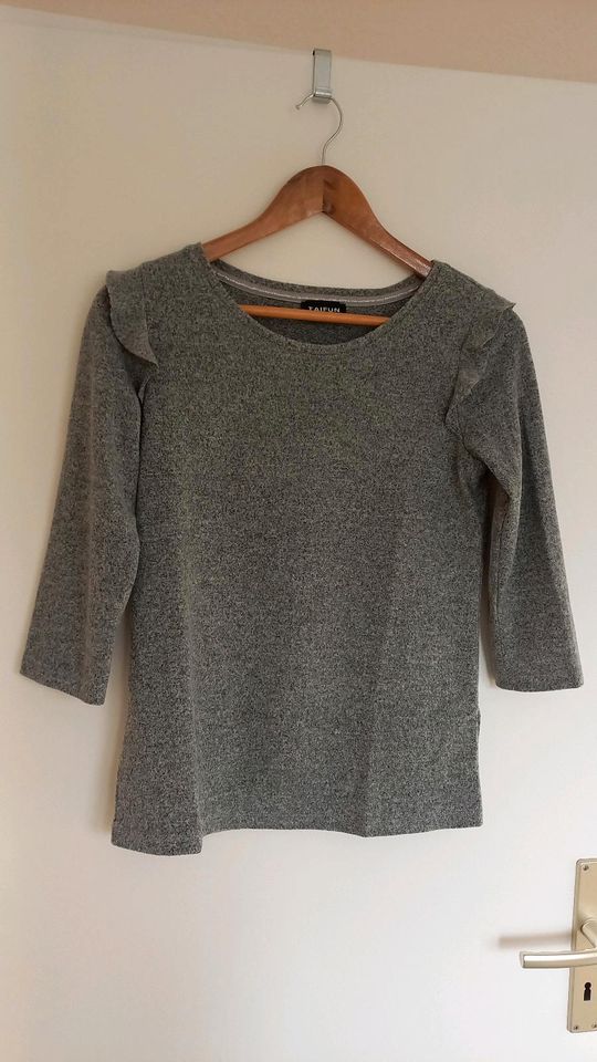 Pullover rüschen gerry weber taifun grau 34 in Frankfurt am Main