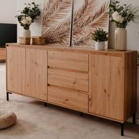 Kommode Sideboard Schrank Highboard Anrichte Natur NEU 225-Dü Düsseldorf - Heerdt Vorschau