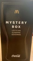 1 Coca Cola Mystery Box Glas, schwarz getönt Baden-Württemberg - Korb Vorschau