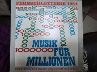 Fernsehlotterie 1964 - Musik für Millionen LP Schallplatte Niedersachsen - Wedemark Vorschau
