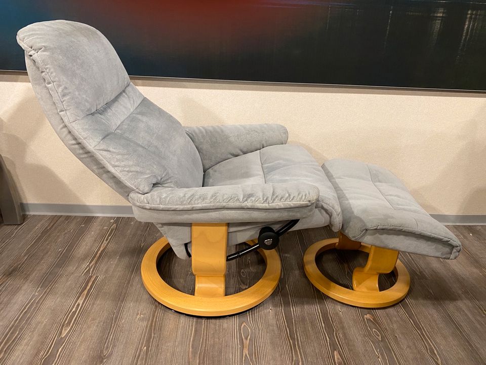 Stressless Sessel Sunrise M in Stoff Oasis, Neupreis ca 2.400,- in Wilhelmshaven